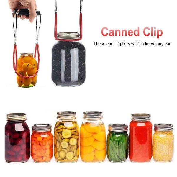 Canning Jar Lifter Stainless Steel Jar Can Lifter Tongs