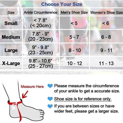 1Pair Sport Ankle Stabilizer Brace Compression Ankle Support