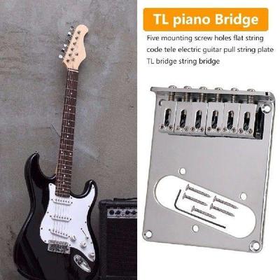 6 Saddles Guitar Bridge Adjustable String for Electric