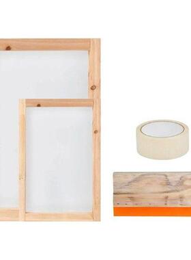 4x Screen Printing Kit DIY Handcrafts Supplies with