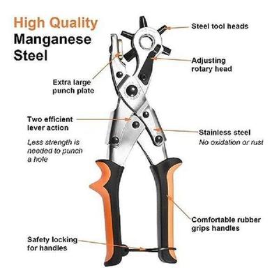 Leather Hole Puncher , Sets For Belts, Shoes, Fabric, DIY &