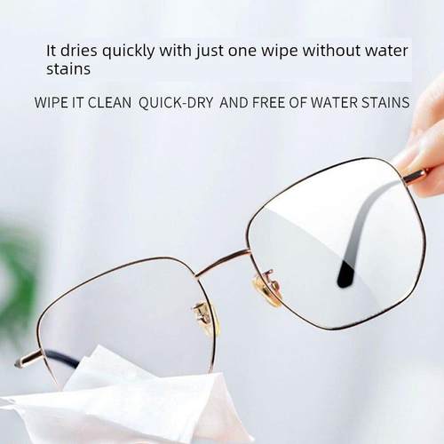 Glasses anti fog wipes Car rearview mirror cleaning paper