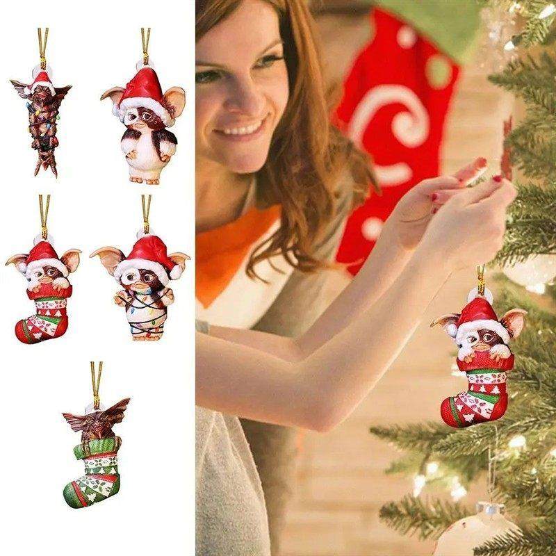 Gremlins Santa Hat Hanging Christmas Tree Decoration Pendant