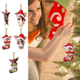 Hanging Hat Christmas Tree Pendant Gremlins Decoration Santa