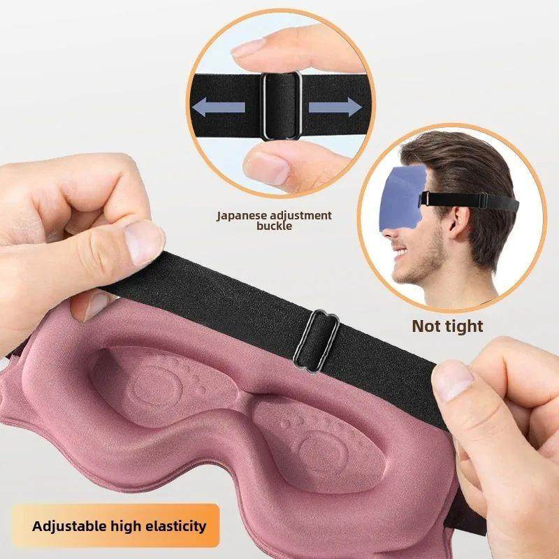3D Mask for Sleep Eye Mask Lights Blockout Soft Padded Sleep