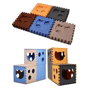 Double Villa Safe Tunne Jump Pussycat Practive Cat Layer For