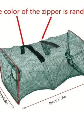1pc Collapsible Cast Net Fish Cage for Crab, Shrimp, and Cra