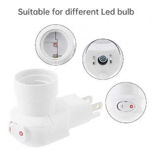 Socket Plug Holder Lamp Adapter Bulb Light E27 E26