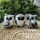 Cute Lovely Furry Owl Bird Ornament Christmas Orna Exquisite