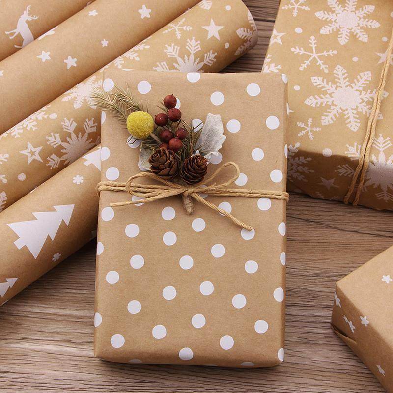 17 x 118 large Christmas wrapping paper Gift wrapper paper