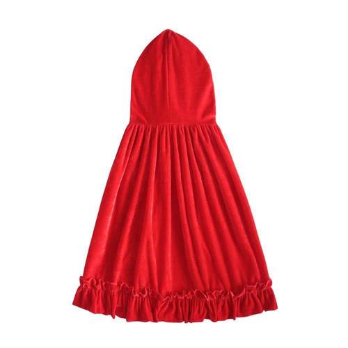 Little Red Riding Hood Velvet lace cloak costume cosplay clo