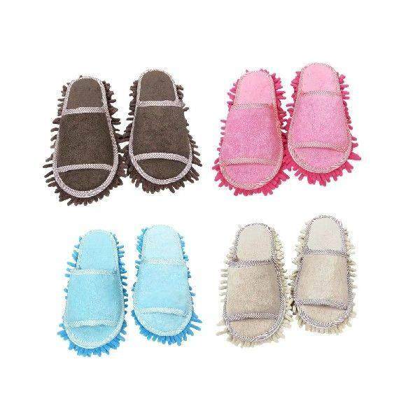 Mop Slippers Practical Silent Cleaner Comfortable Cleaning