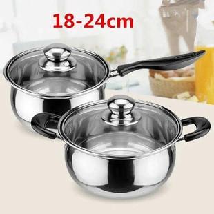 pot soup thickened noodles instant Stainless milk steel