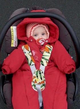 Car Seat Strap Covers For Kids Safety Belt Kids Soft Seat