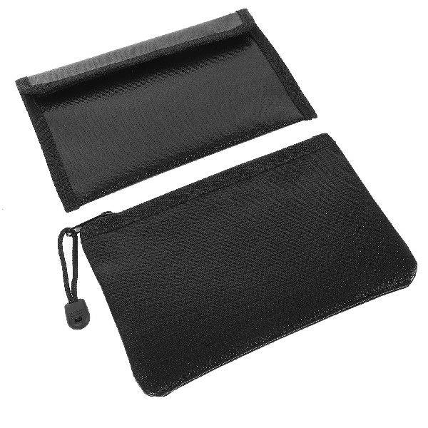 2 Pcs Fireproof File Bag Documents Organizer Water Prevent