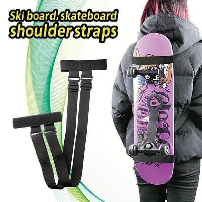 1PC Outdoor Sports Snowboard Shoulder Straps Scooter