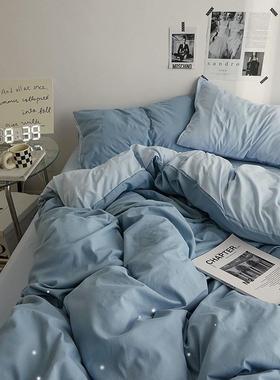 4pcs set Bedding Bed Sheets Quilt Pillow Cover Set Bedcover