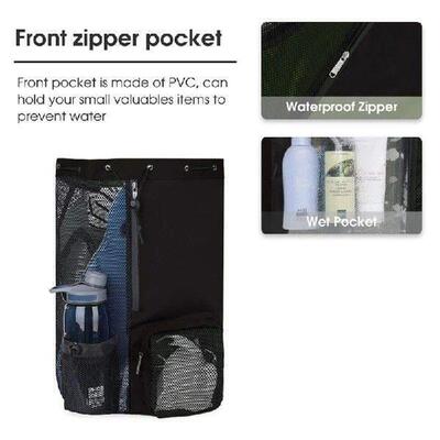 Separated Waterproof Compartment Bag Dry and Wet Bag