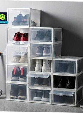 Shoe storage box transparent plastic basketball shoes box
