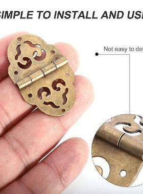 4 Pcs Gift Box Hinge Hinges for Wood Stairs Jewelry Mini