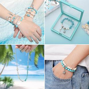Turquoise Diy Turtle Sea Star Beads Bracelet Necklace Making