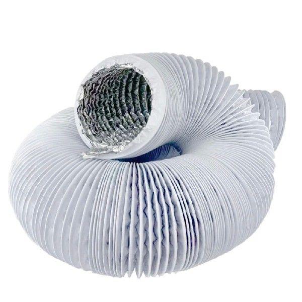 150mm Air Duct 6m Exhaust Pipe Efficiency Enhancer Heat