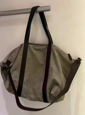 中性极简包包女2025年新款休闲时尚通勤大容量手提单肩斜挎托特包