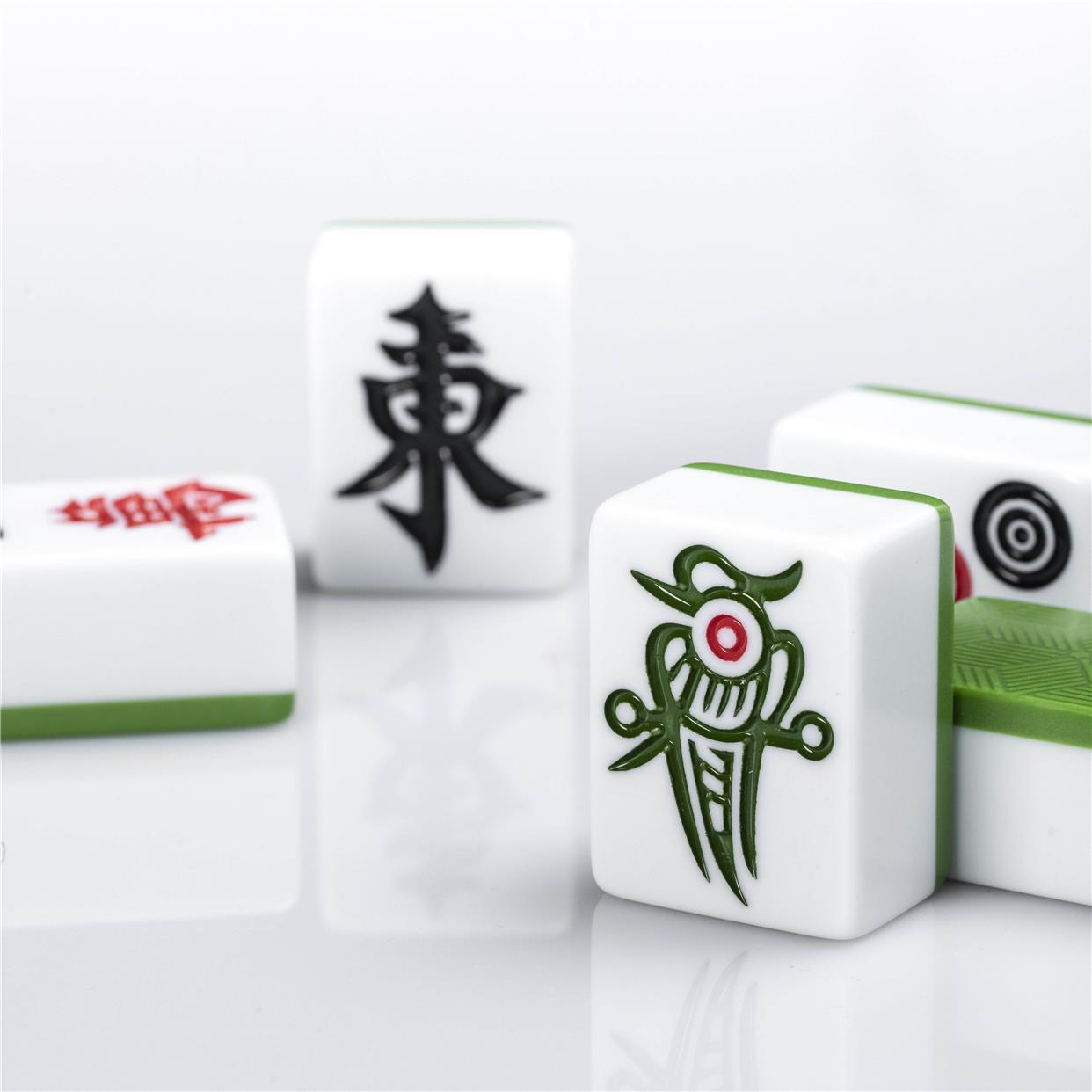 全自动四口机麻将4麻2#44#4#48磁性牌 家用棋牌室6将机专用麻将子