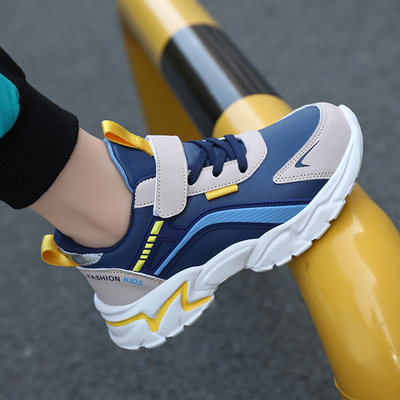 昌祥回力皮面男童跑步鞋