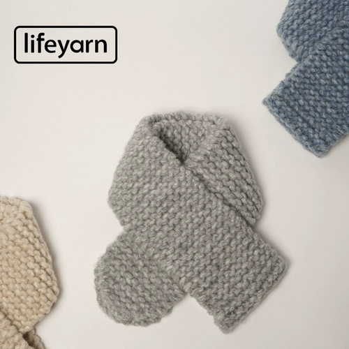 Шарф, плетеный набор материалов ручной работы, связать своими руками, «сделай сам», подарок на день рождения