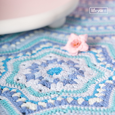 星星毯材料包送视频教程