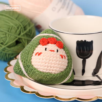 钩针端午系列棕子香薰包包