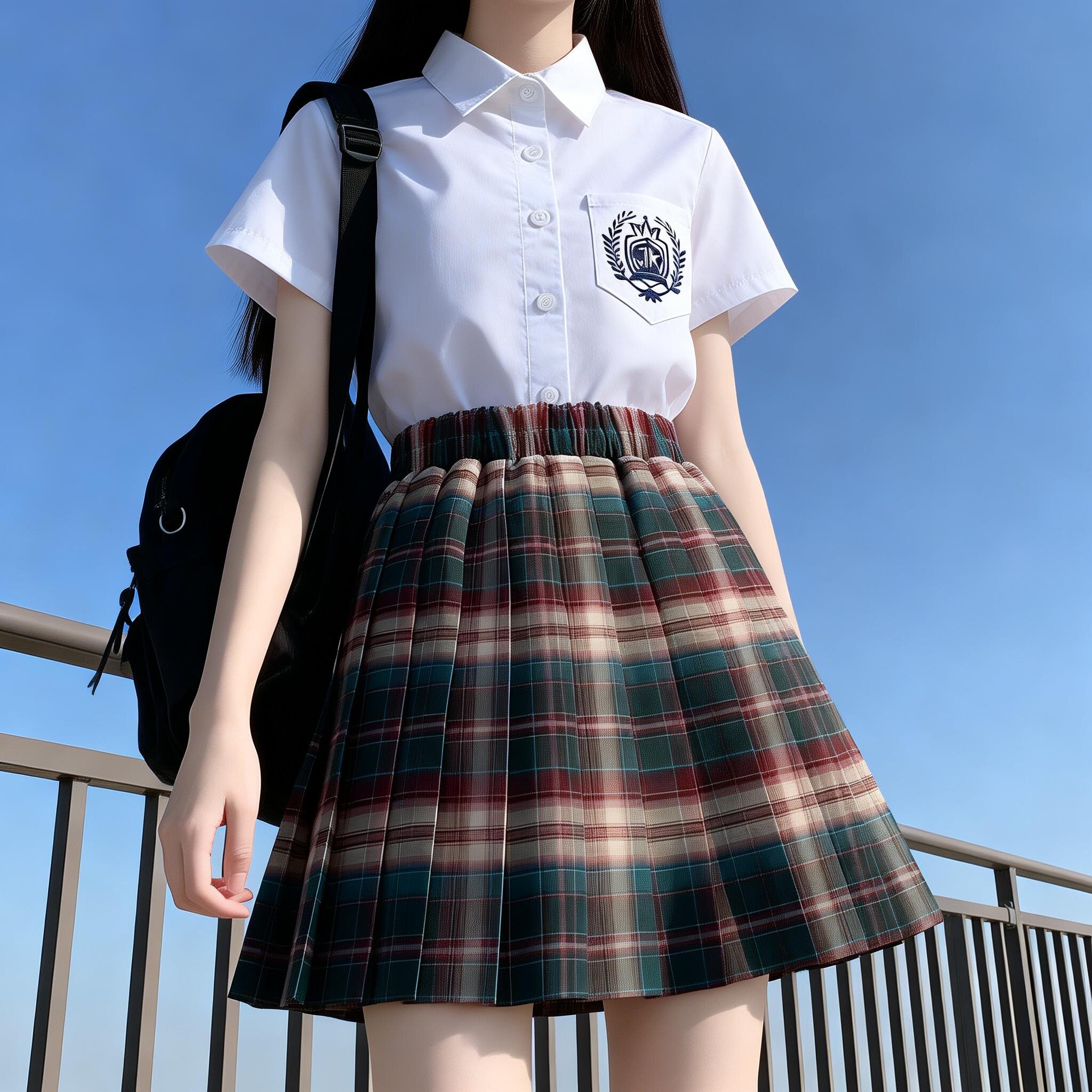 儿童jk制服裙套装小学生演出校服图片