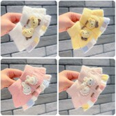 宝宝手套秋冬季 男女童可爱柔软保暖护手分指婴儿防寒防风半指灵活