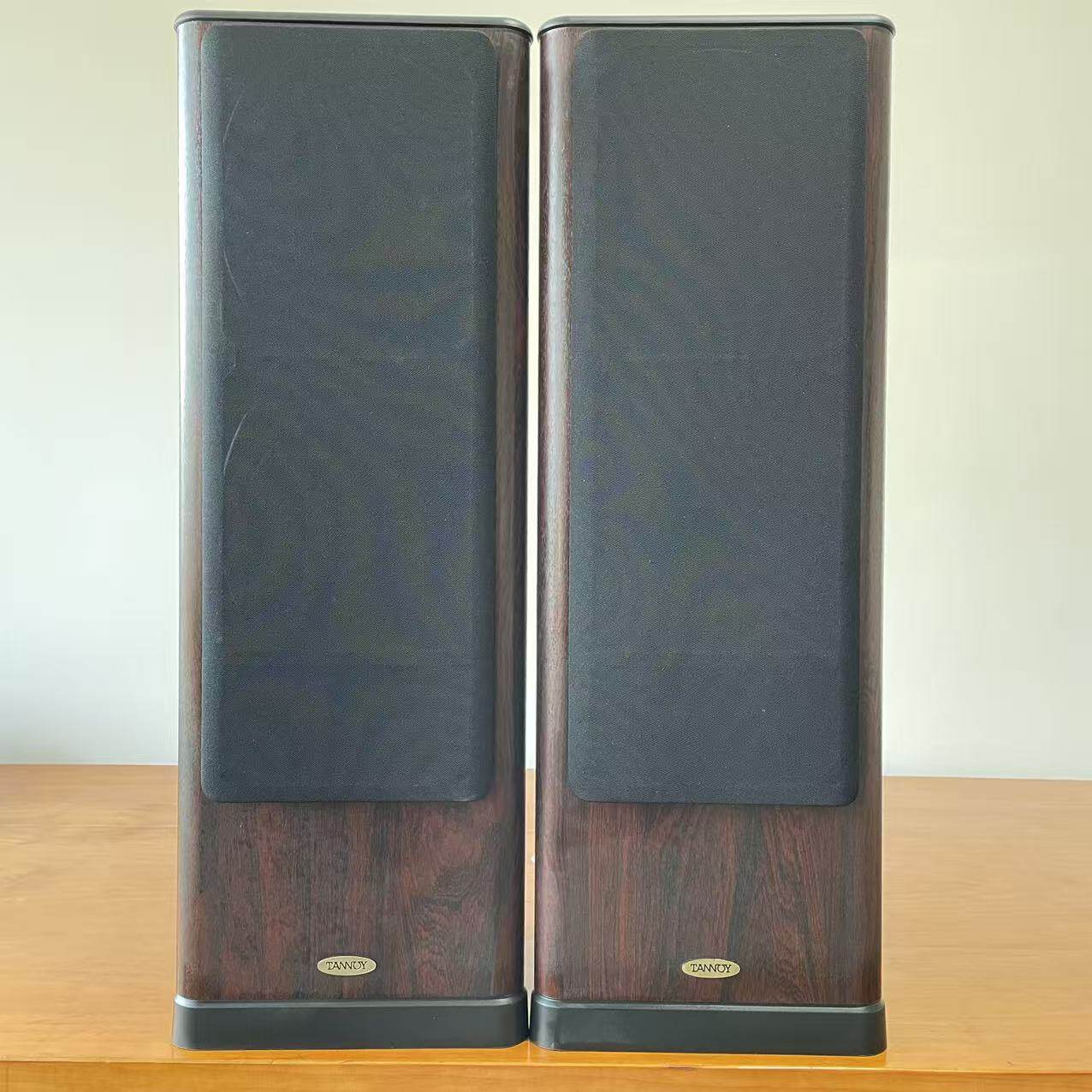 二手英国天朗637落地双8寸同轴落地发烧HIFI音箱一对