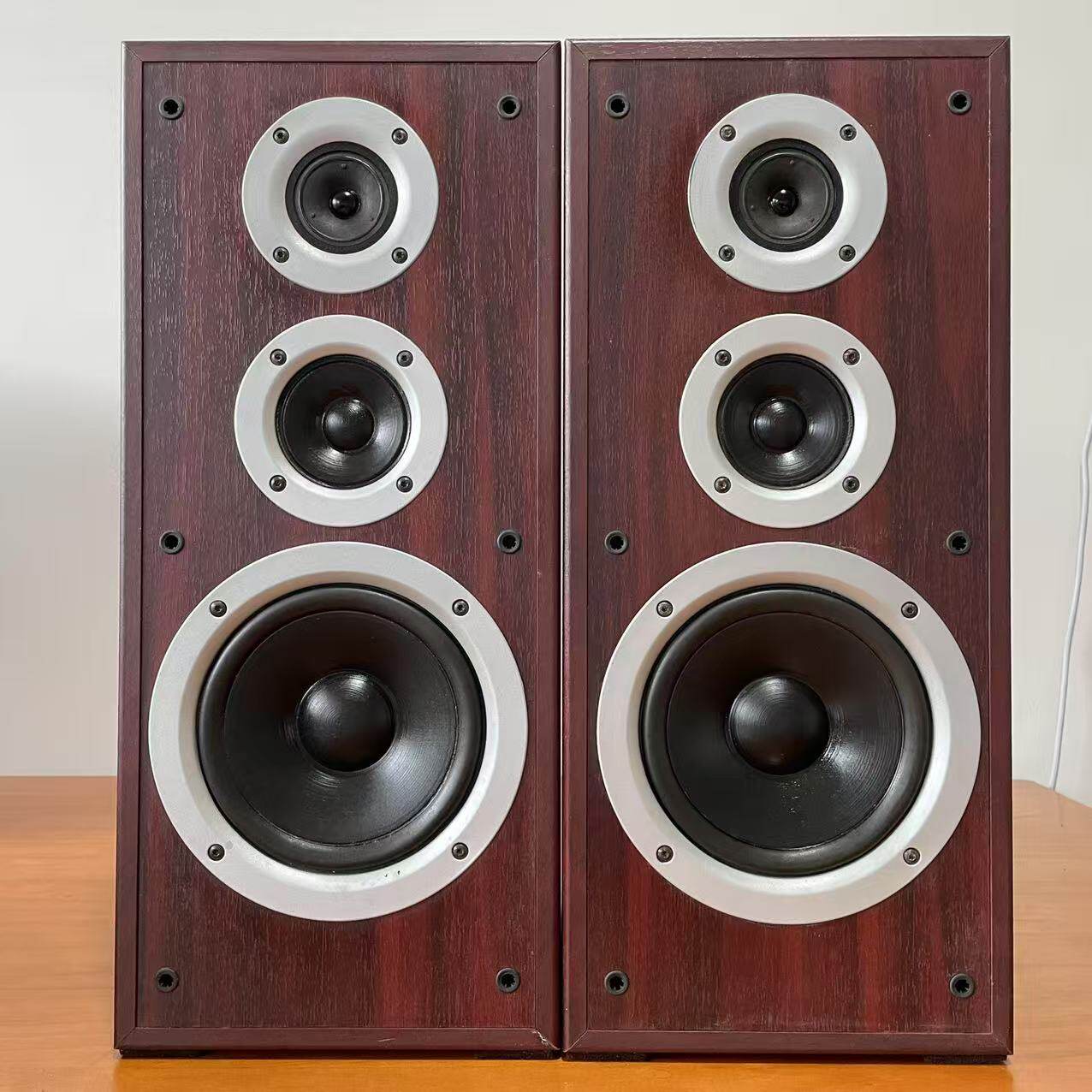 丹麦jamo尊宝STUDIO 140书架音箱 发烧HiFi三分频6.5寸 二手