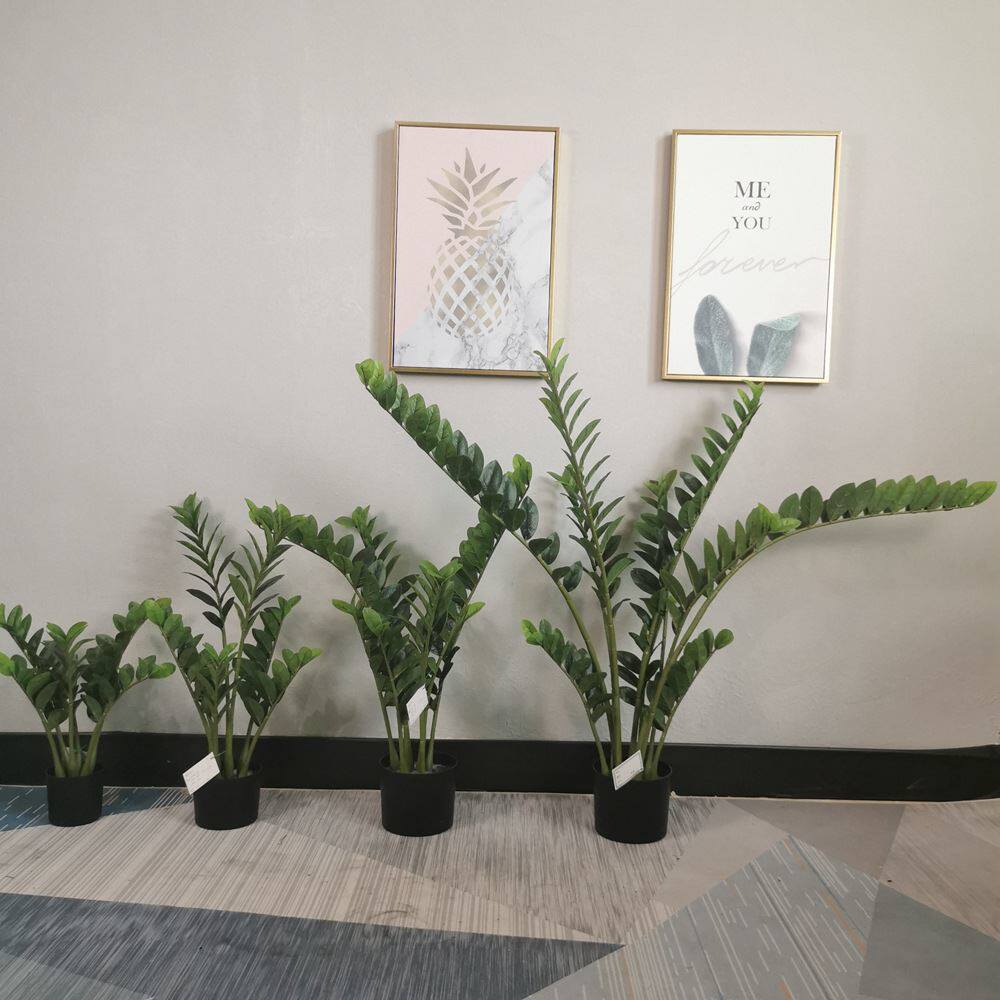 仿真金钱树盆栽室内风水假金钱树盆景摆设人工造塑胶塑料小金钱树