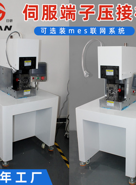 充电枪伺服端子机 纯电动伺服压接机 20T30T铜鼻子大平方压接机