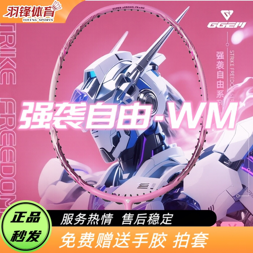 聚将强袭自由WM均衡控制羽毛球拍