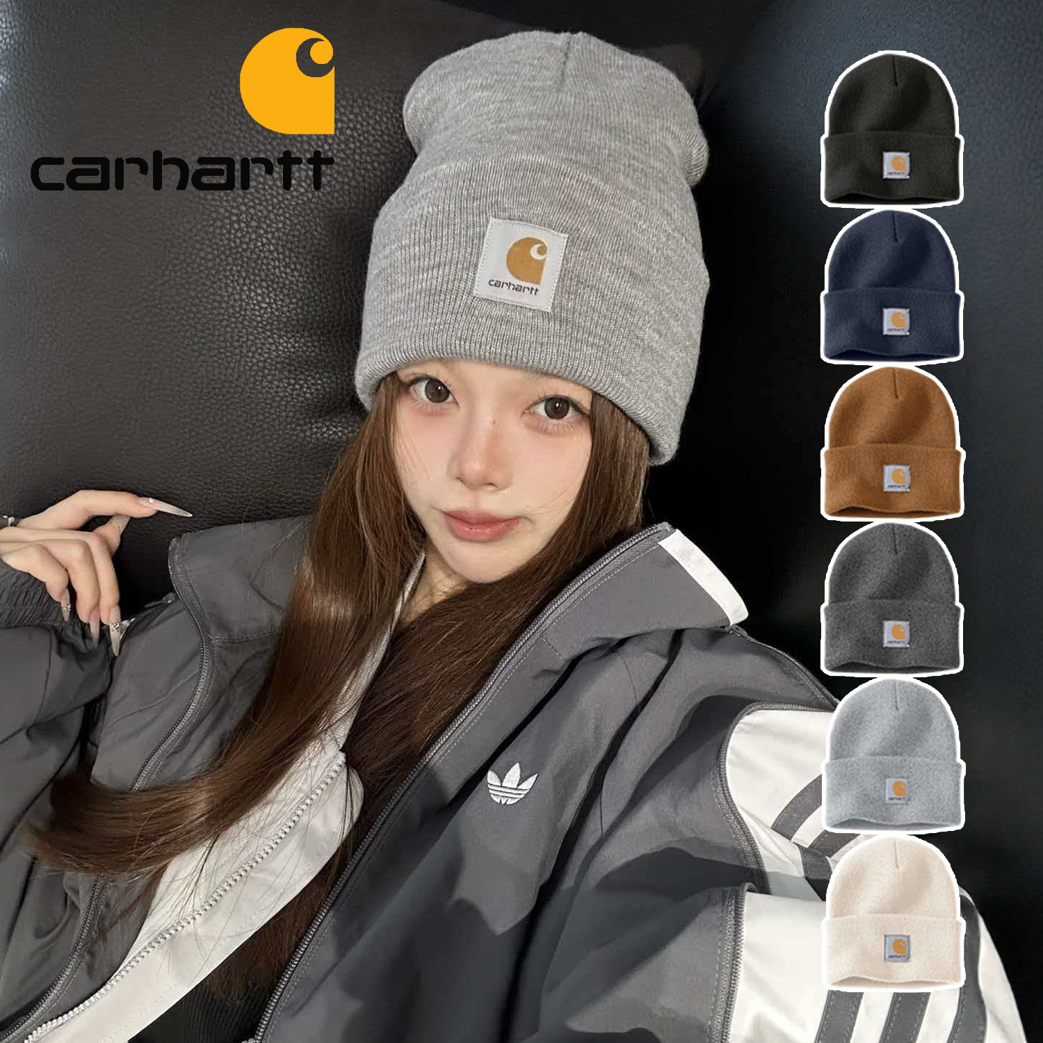 正品Carhartt卡哈特帽子冷帽男针织帽女大头围美式滑雪毛线帽冬帽,服饰配件/皮带/帽子/围巾,帽子,淘宝优惠券,粉丝福利购,淘宝优惠卷