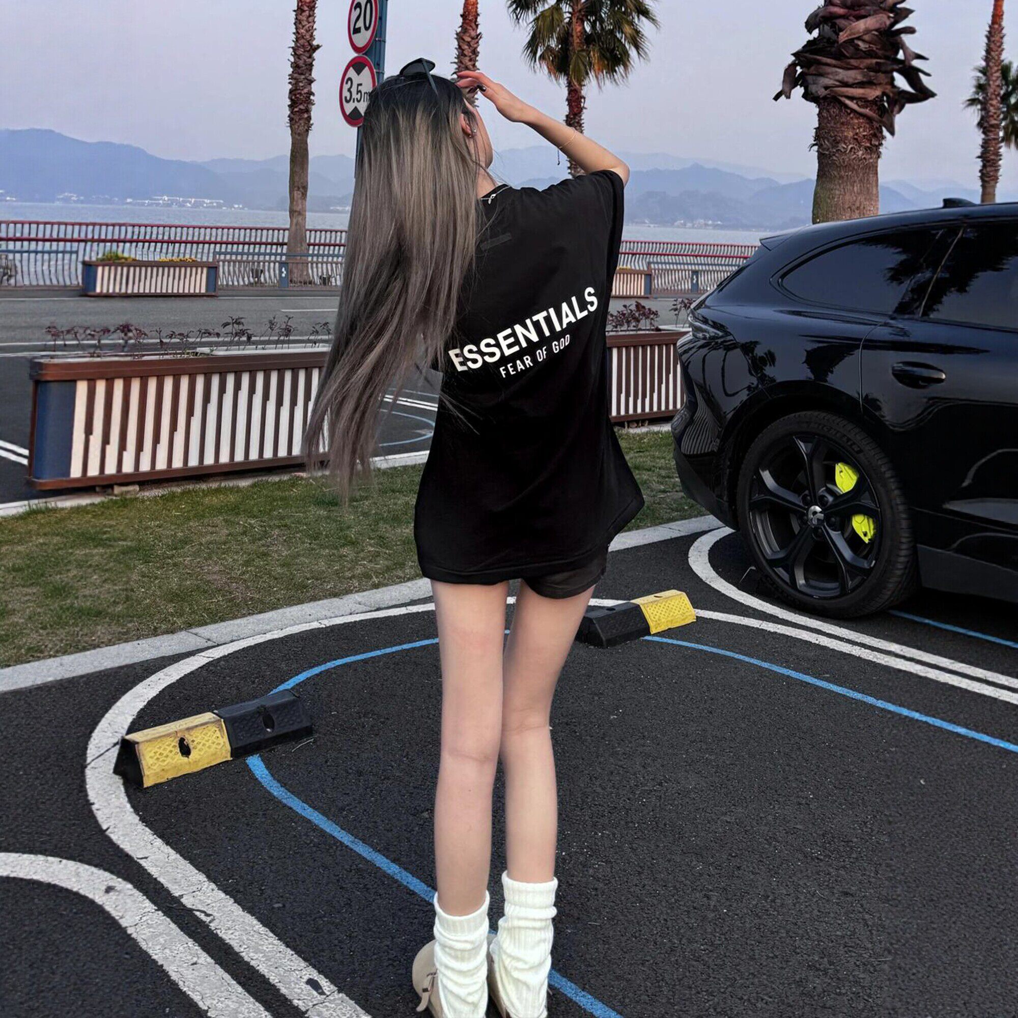 官网正品essentials短袖t恤男女SS25新款重磅FOG复线美式潮牌