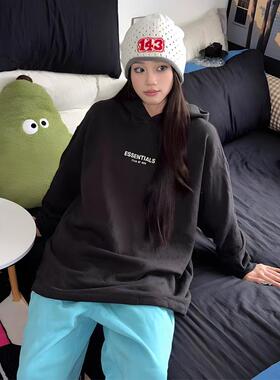 正品essentials卫衣连帽衫植绒男女Relaxed外套fog复线新款外套潮