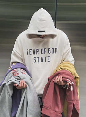 官网正品essentials卫衣外套连帽衫FOG复线FALL24男女情侣美式潮