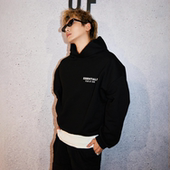 FW24男女情侣美式 官网正品 essentials卫衣外套连帽衫 FOG复线潮牌