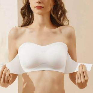 Women Strapless Bra Seamless Tube Tops Breathable Wireless W