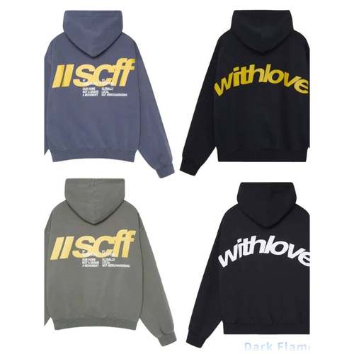 Harajuku nd letters logo hoodies women sweatshirts gothic ko
