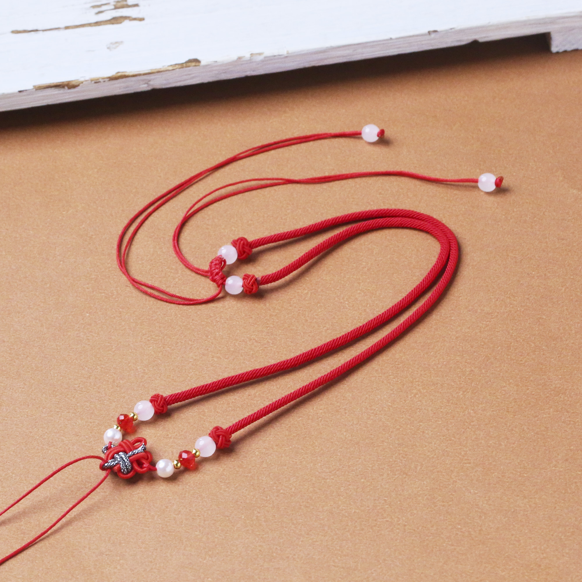 绳子造物手工吊坠编织专用项链挂坠文艺女士高档编织吊坠绳68