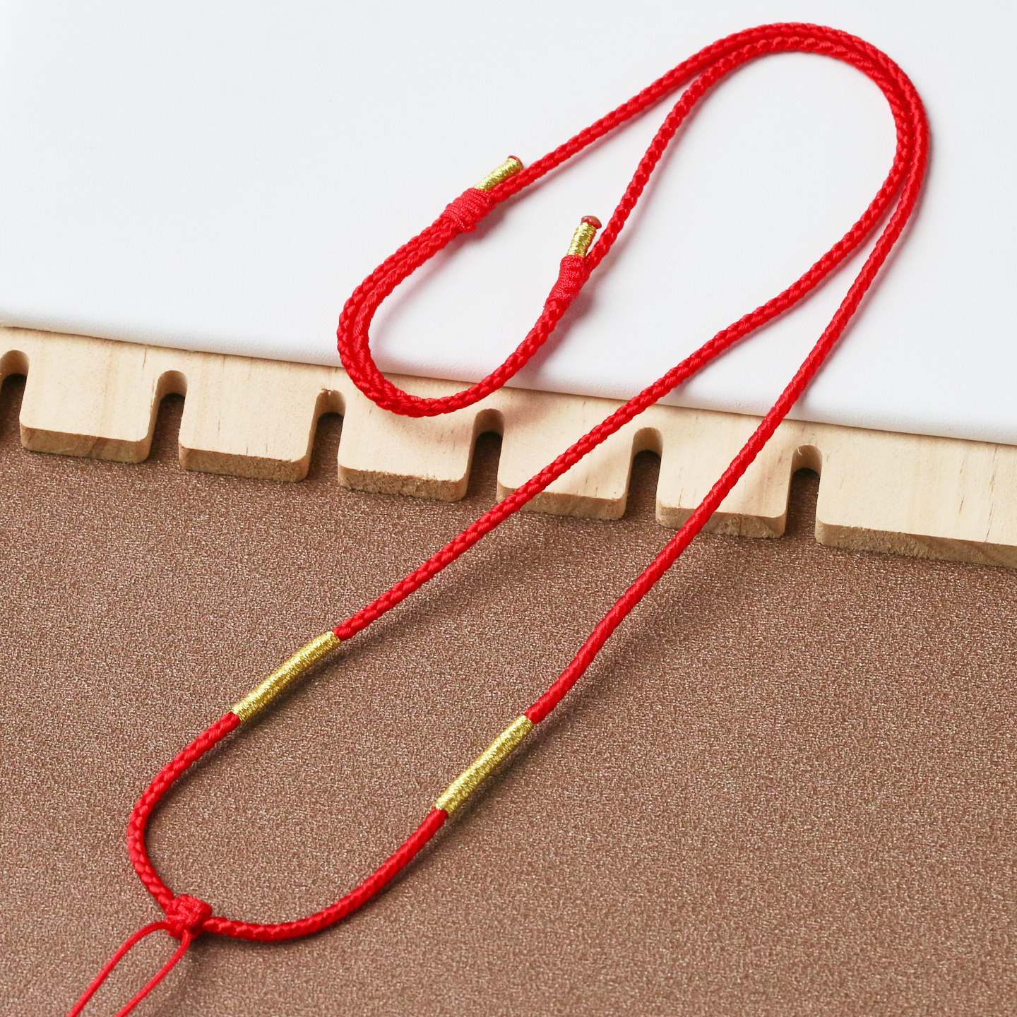 手工编织项链绳配绳吊坠绳子绳黑色红色挂绳男女款