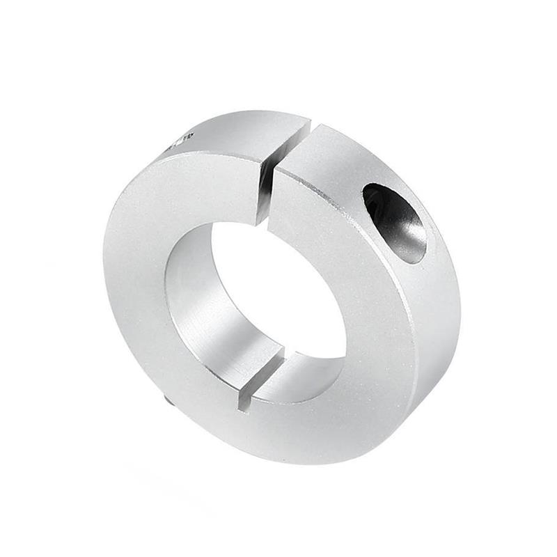 开口型光轴固定环轴承限位环挡圈定位铝抱紧夹紧锁紧止推SCSAW型