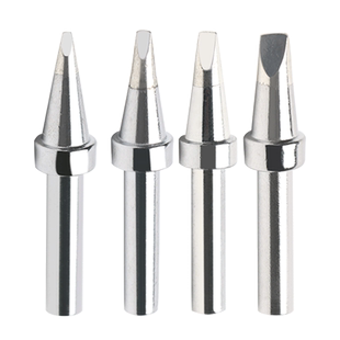 200 500系列无铅烙铁头205H 203H高频焊台通用洛K刀口咀扁马蹄